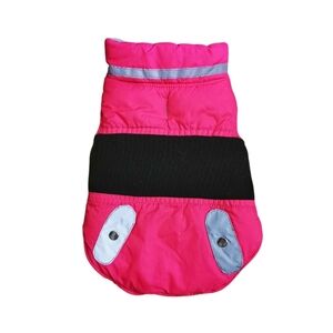 Pink and Black Dog Jacket